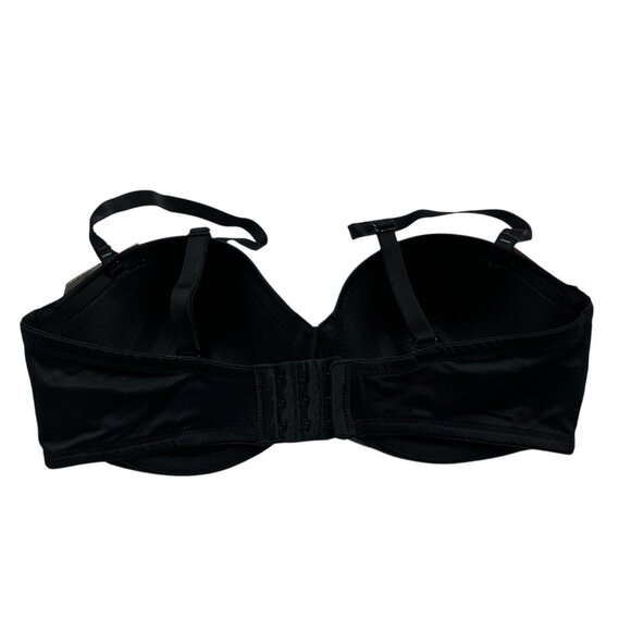 Maidenform Bra Womens 38C Black Underwire Self-Expressions Stay Put Strapless - Picture 2 of 7